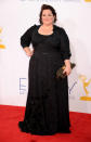 Melissa McCarthy arrives at the 64th Primetime Emmy Awards at the Nokia Theatre in Los Angeles on September 23, 2012.