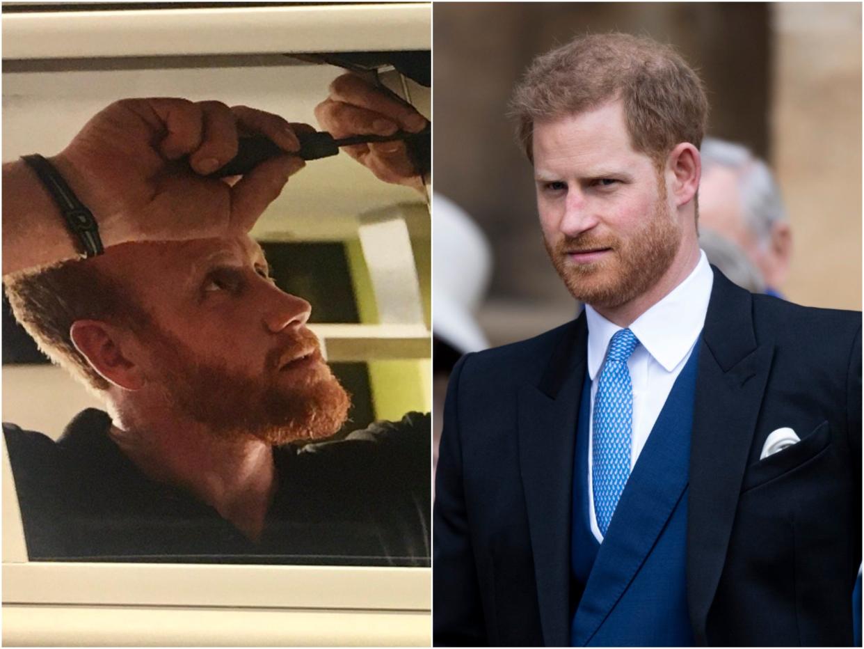 prince harry and lookalike 