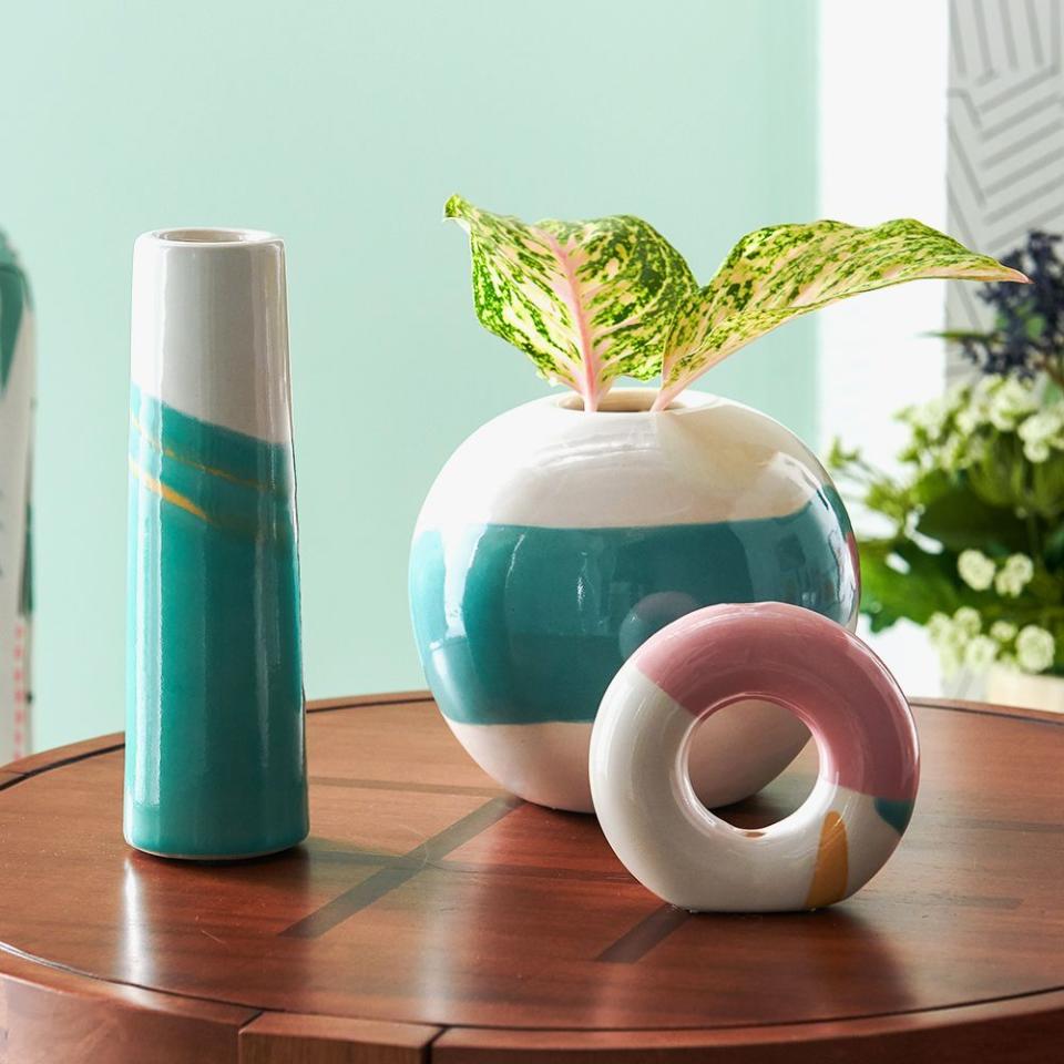 Drew Barrymore Flower Home Abstract Vase Set