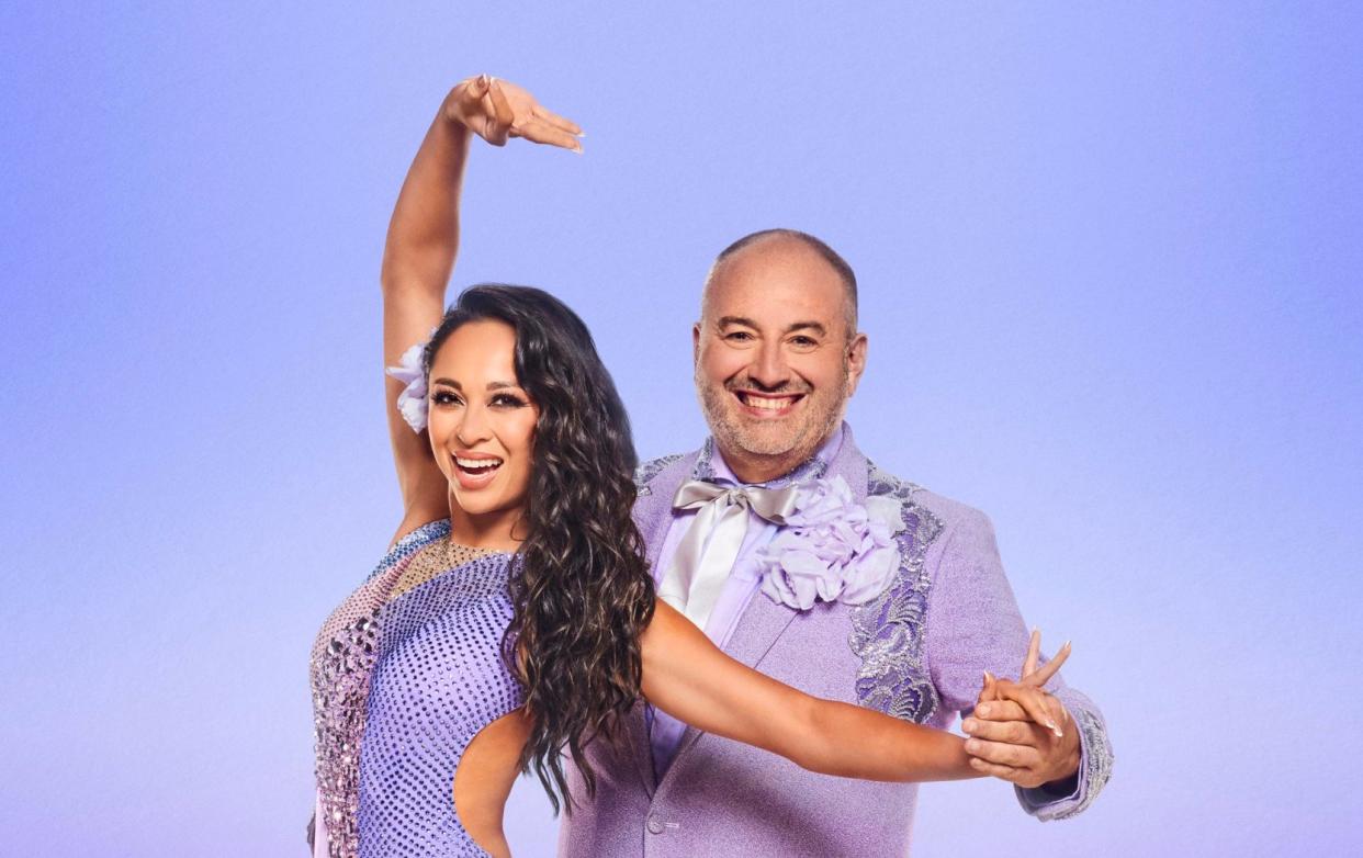 Katya Jones and Wynne Evans