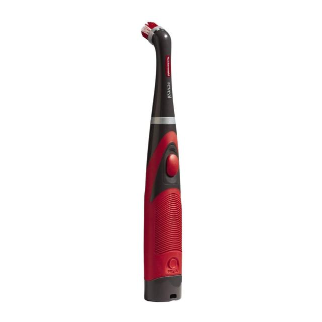 Rubbermaid 2057486 Reveal Power Scrubber, Red