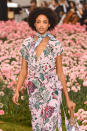 <p>This Afro cutie looks like a spring vision with her halo of curls. (Photo: Getty Images) </p>