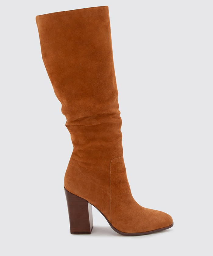 dolce vita, boots, brown, suede