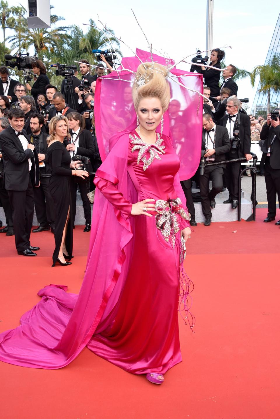 Elena Lenina at the Cannes Film Festival