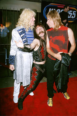 David St. Hubbins ( Michael McKean ), Derek Smalls ( Harry Shearer ) and Nigel Tufnel ( Christopher Guest ) at the Egyptian Theatre re-release of This Is Spinal Tap