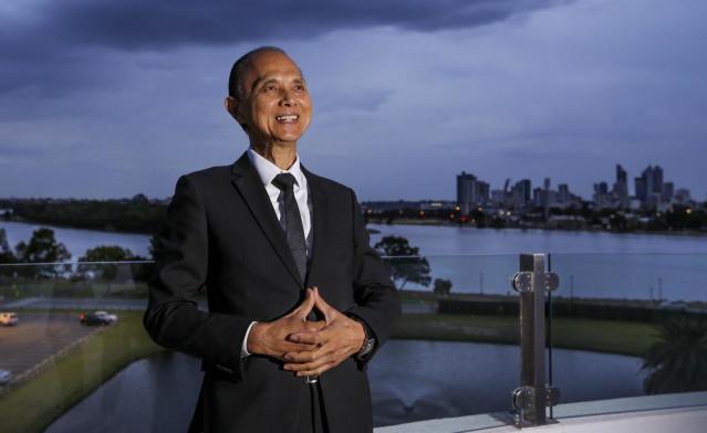 Like father, like son Datuk Jimmy Choo, whose name is synonymous