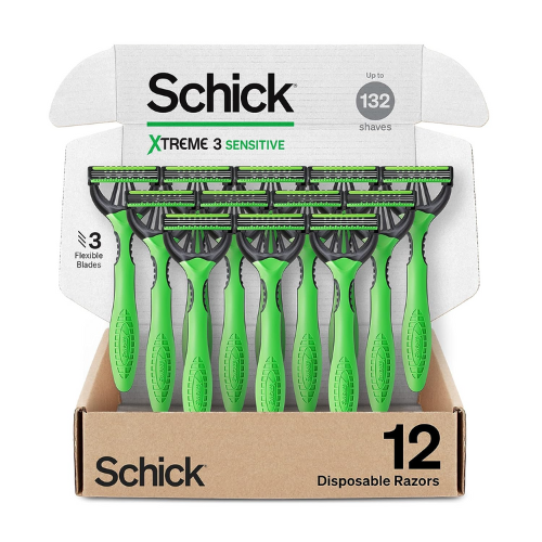 Schick Xtreme 3 Original Razor box of 12