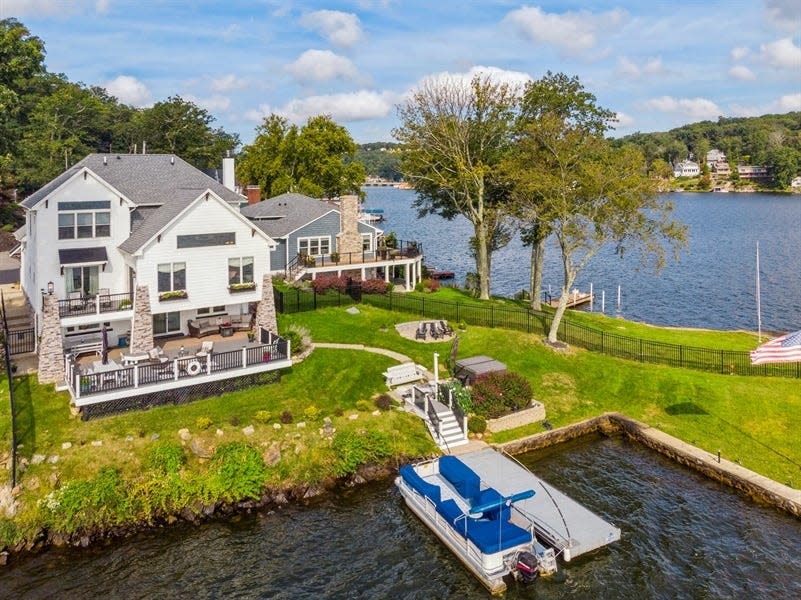 The lakefront property at 2 Pickerel Point in Hopatcong sold for $2 million on April 15.