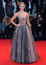 <p>Jennifer works Dior like no other, choosing one of the French house’s sheer ballgowns to wow the crowds at the Venice Film Festival.<br><i>[Photo: Rex]</i> </p>