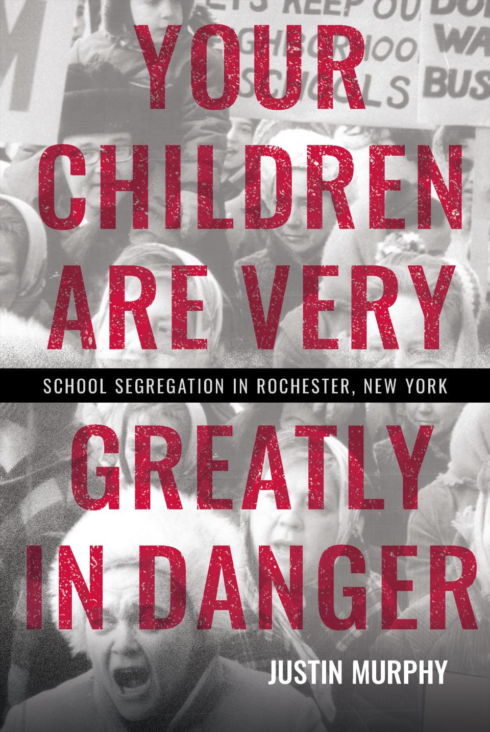 The cover of Justin Murphy's book, "Your Children Are Very Greatly in Danger"