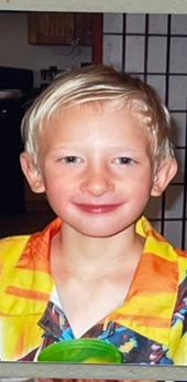 The most recent photo of Blake Deven, now 17, in 2012 when he was likely 5 years old.