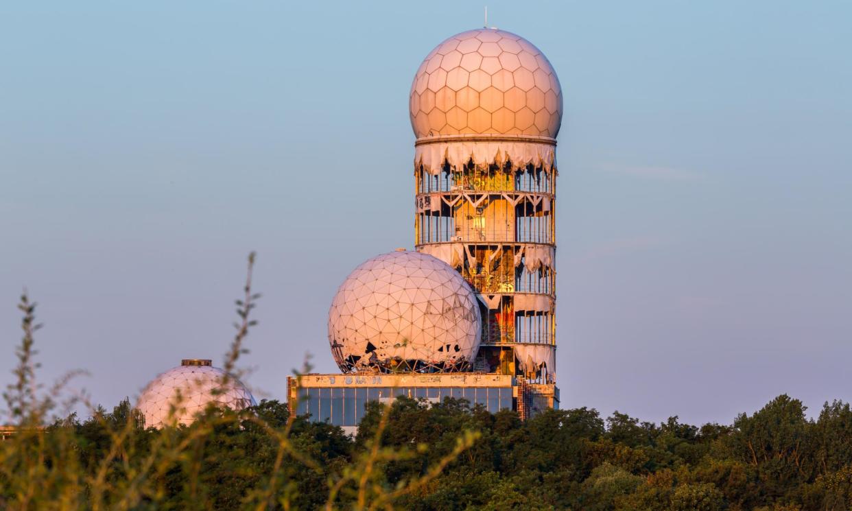 <span>The abandoned spy station on Teufelsberg, the manmade hill to the west of Berlin’s city centre created from second world war rubble.</span><span>Photograph: fhm/Getty Images</span>