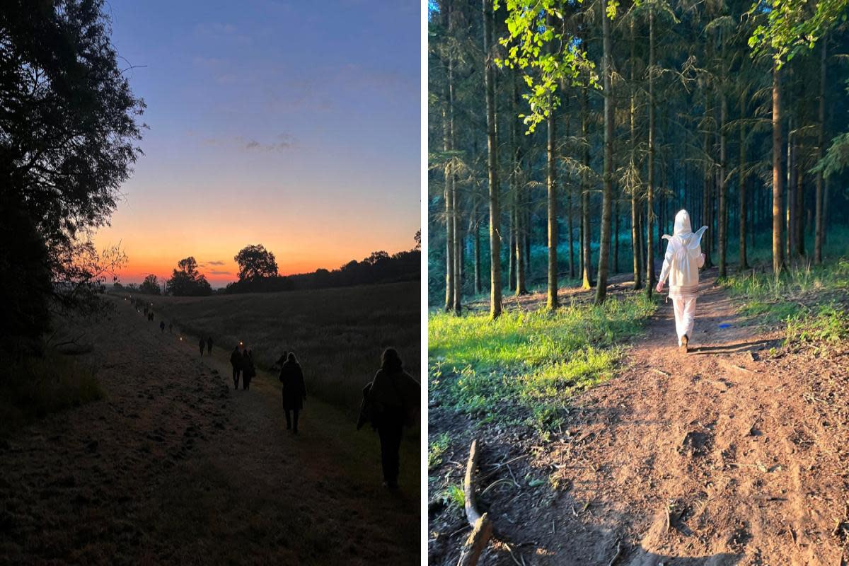 'Soulful music under a vivid sunrise' Solstice On The Mount at Wasing Estate <i>(Image: NQ)</i>