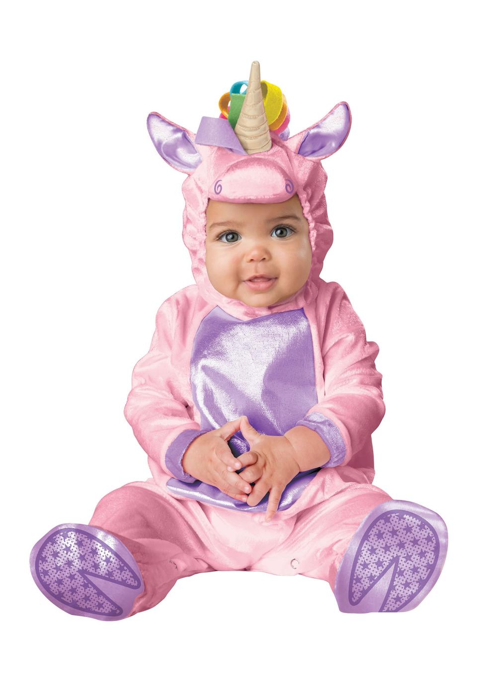 This baby unicorn Halloween costume is the cutest thing who've ever seen. Fact.