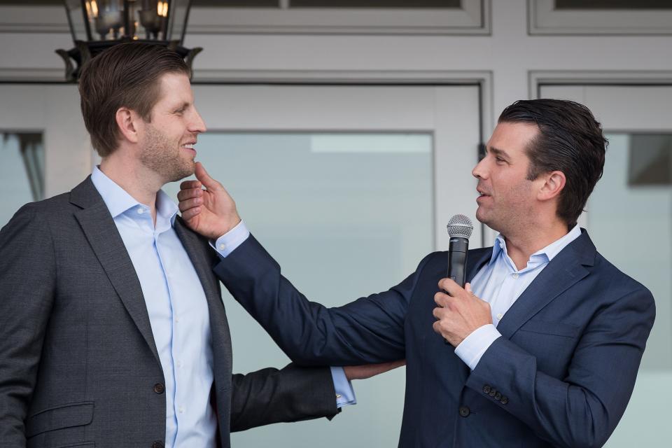 don jr and eric trump