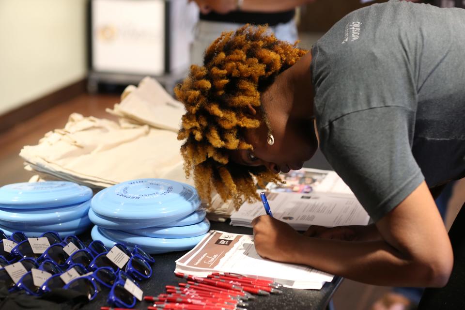 FAMU holds a voter registration event in the Grand Ballroom on campus on September 28, 2018.