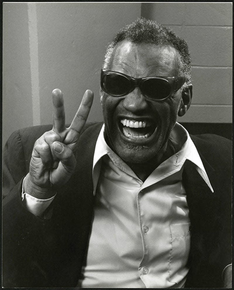 Ray Charles is among the famous acts who performed at the Ritz Theater in Akron in the 1950s.
