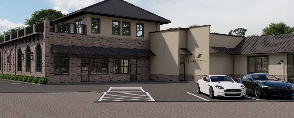 Ribaut Station on Ribaut Road will including commercial office space, storage units and a few apartments.