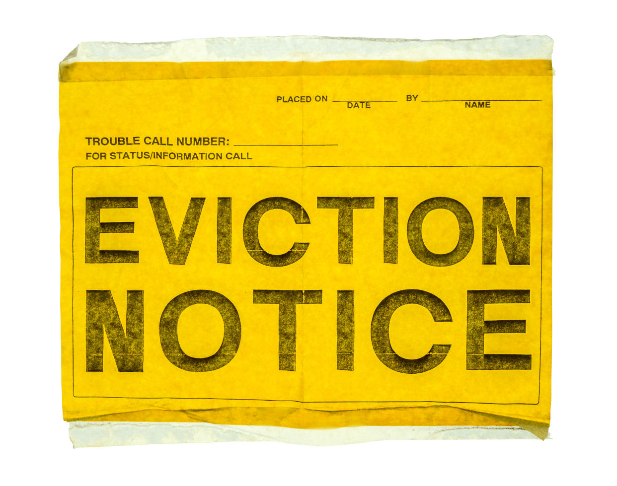 Despite many jurisdictions temporarily banning eviction proceedings in the midst of the coronavirus pandemic and economic shutdown, some landlords have been threatening their tenants with unsympathetic notices. (Photo: Getty Images)