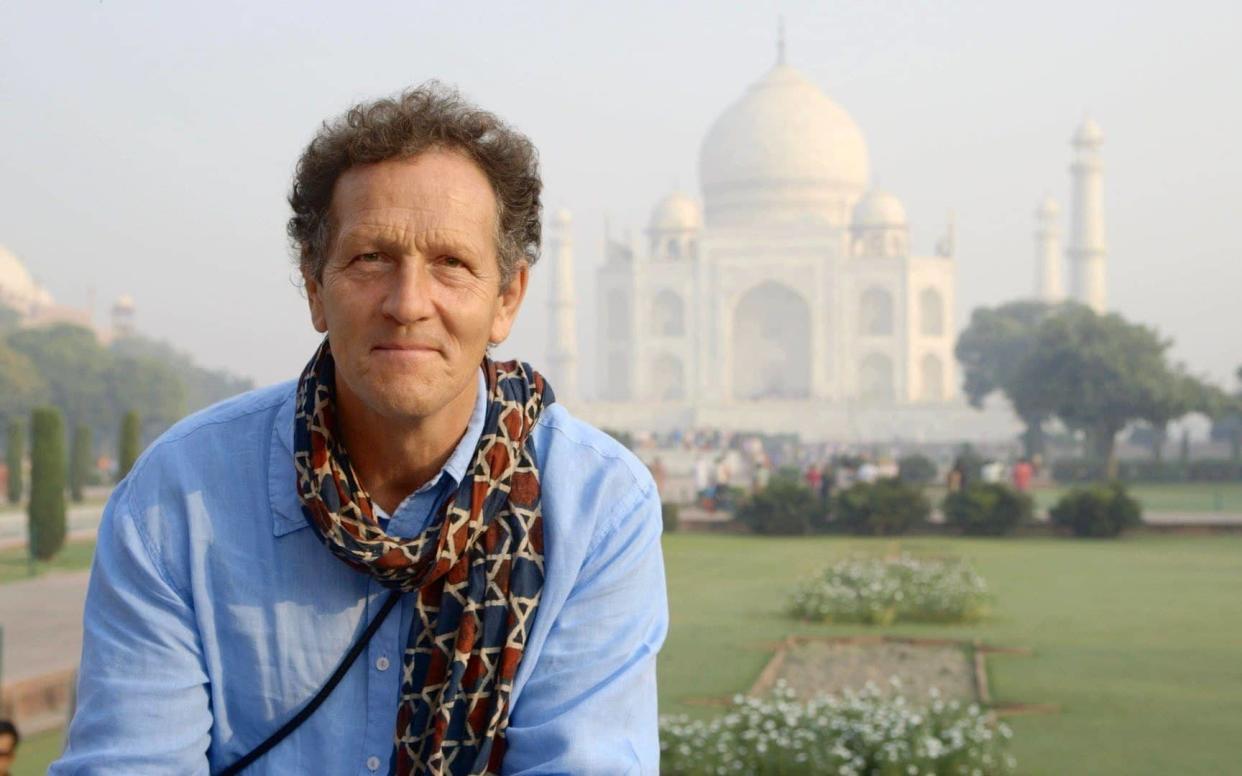 Monty Don visits the Taj Mahal - WARNING: Use of this copyright image is subject to the terms of use of BBC Pictures' Digital Picture