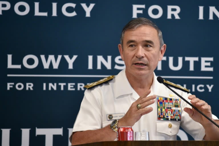 Admiral Harry Harris, head of the US Pacific Command, welcomed recent efforts by Beijing to try to defuse soaring tensions between Pyongyang and Washington