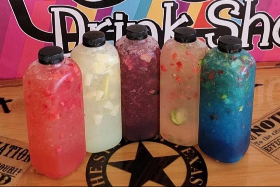 The 509 Drink Shop in Seminole is coming to Lubbock in 2023, and offers a variety of drinks, including fruit waters.