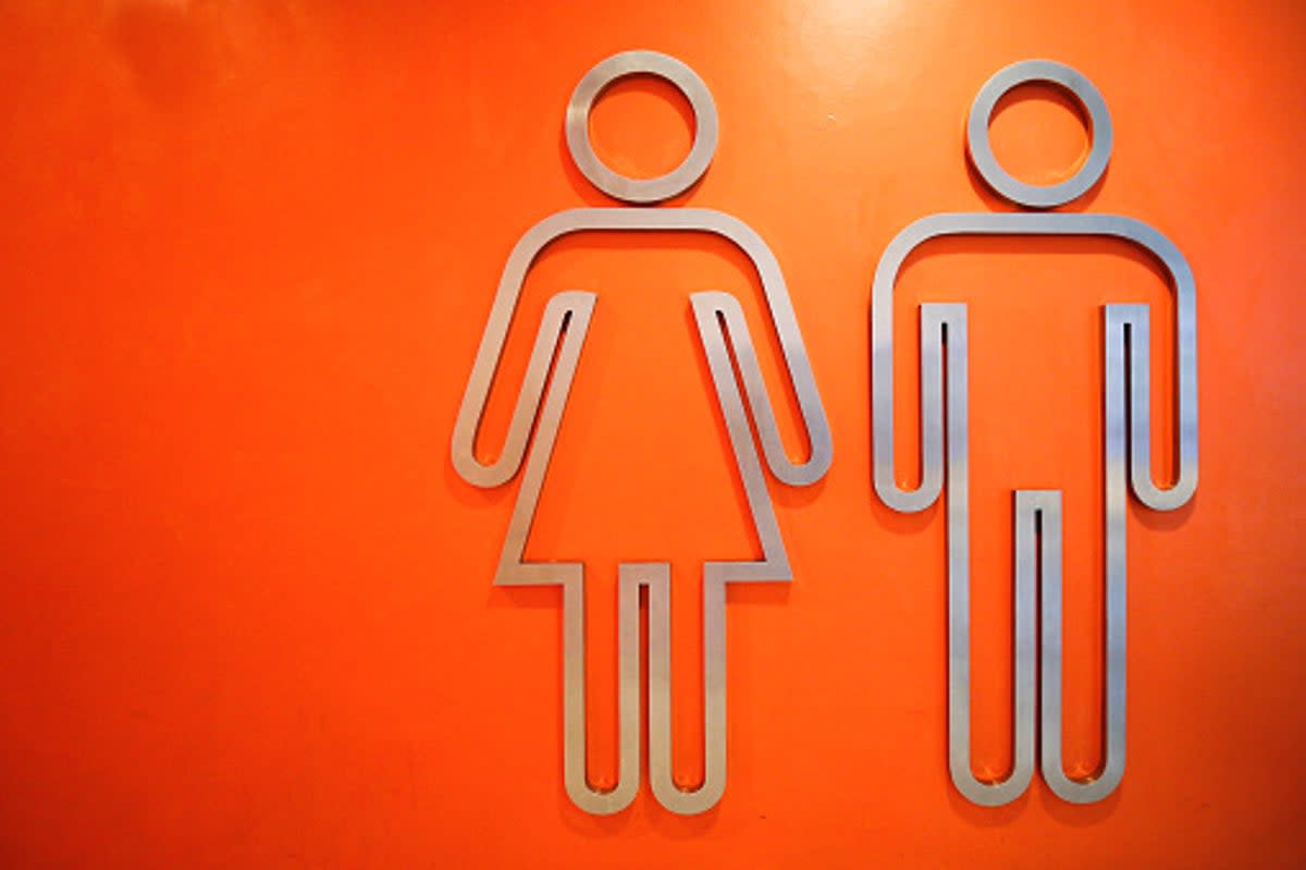 The Fair Play for Women campaign group told the government same-sex facilities ‘disadvantaged’ women and that ‘many women and girls are unwilling to walk past the urinals to get to the cubicles in the former men’s facilities’  (Getty/EyeEm)