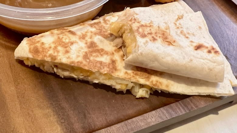 KFC's Chicken Quesadilla at HQ