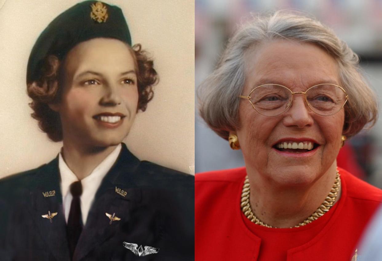 Maxine Edmondson Flournoy was a member of the WASPs, Women Airforce Service Pilots, during World War II. Flournoy died April 5, at 102 years old.