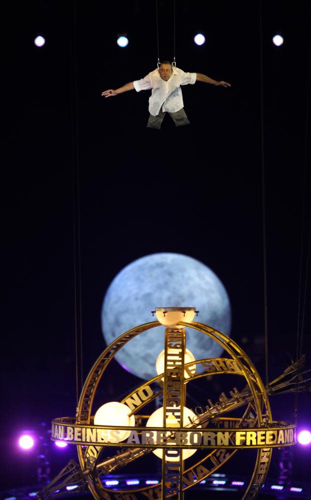 David Toole’s mesmerising performance at the opening of the London Paralympic Games in 2012.