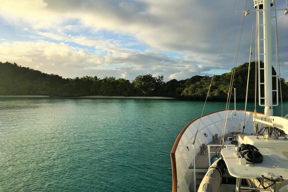 View from the Dardanella yacht by 37south