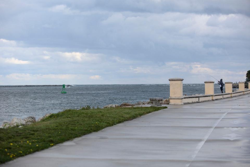 An area between Square Grouper Tiki Bar and Manatee Island on the Fort Pierce Inlet, Wednesday, Oct. 18, 2023.