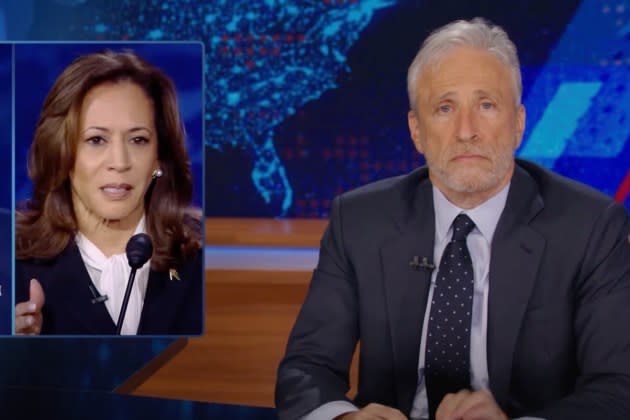 Jon Stewart on 'The Daily Show.' - Credit: YouTube/The Daily Show