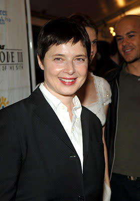 Isabella Rossellini at the NY premiere of 20th Century Fox's Star Wars: Episode III