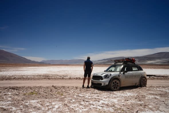 Mini Countryman in the Andes