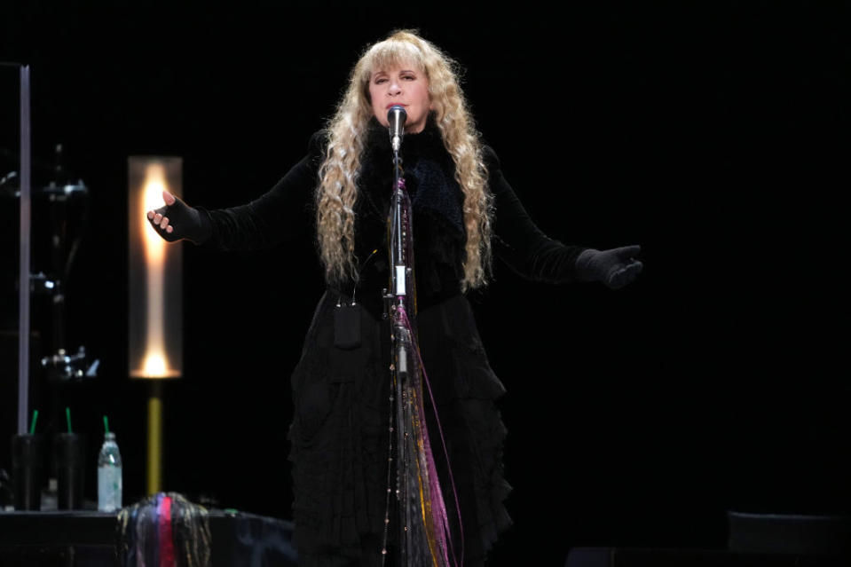 INGLEWOOD, CALIFORNIA - MARCH 10: Stevie Nicks performs onstage at SoFi Stadium on March 10, 2023 in Inglewood, California. (Photo by Kevin Mazur/Getty Images for Billy Joel & Stevie Nicks)