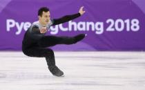 Figure Skating – Pyeongchang 2018 Winter Olympics – Team Event Men Single Skating short program – Gangneung Ice Arena - Gangneung, South Korea – February 9, 2018 - Patrick Chan of Canada in action. REUTERS/Lucy Nicholson