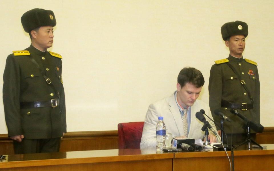 Warmbier - Credit: Xinhua/REX/Shutterstock