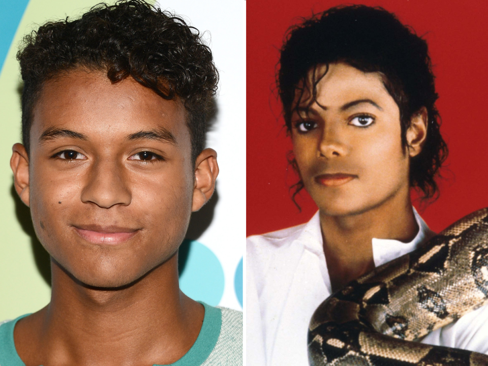 Jaafar Jackson and Michael Jackson (Getty Images)
