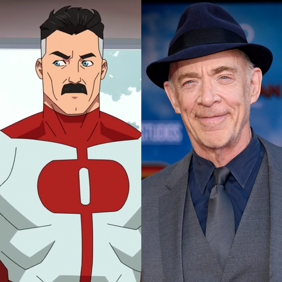 2) Nolan Grayson/Omni-Man - J.K. Simmons