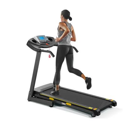 A folding treadmill with a 12-level automatic incline ($240 off list price)