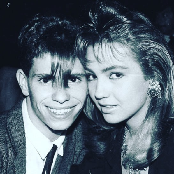 <p>Diego Schoening y Thalía fueron noviecitos. Crédito: Timbiriche/Instagram </p>