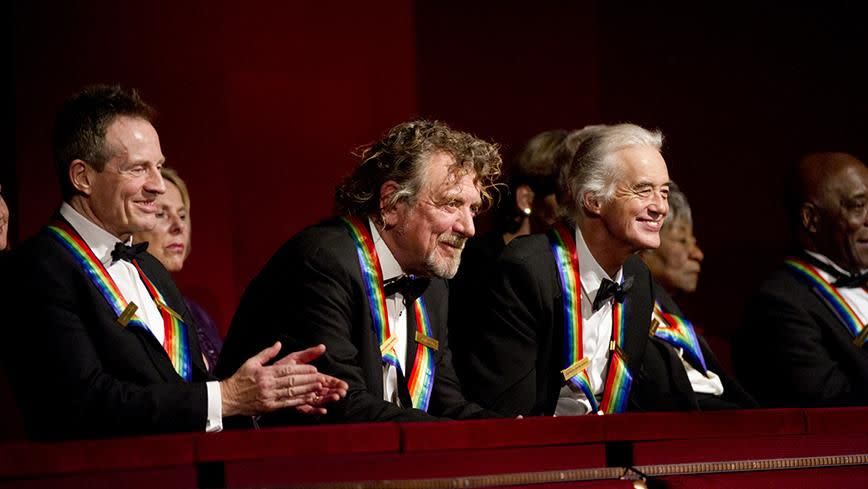 Robert Plant and Jimmy Page. Source: Getty