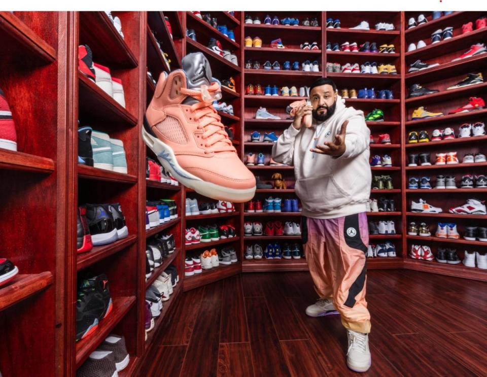 DJ Khaled’s ‘sneaker kingdom' (Airbnb)