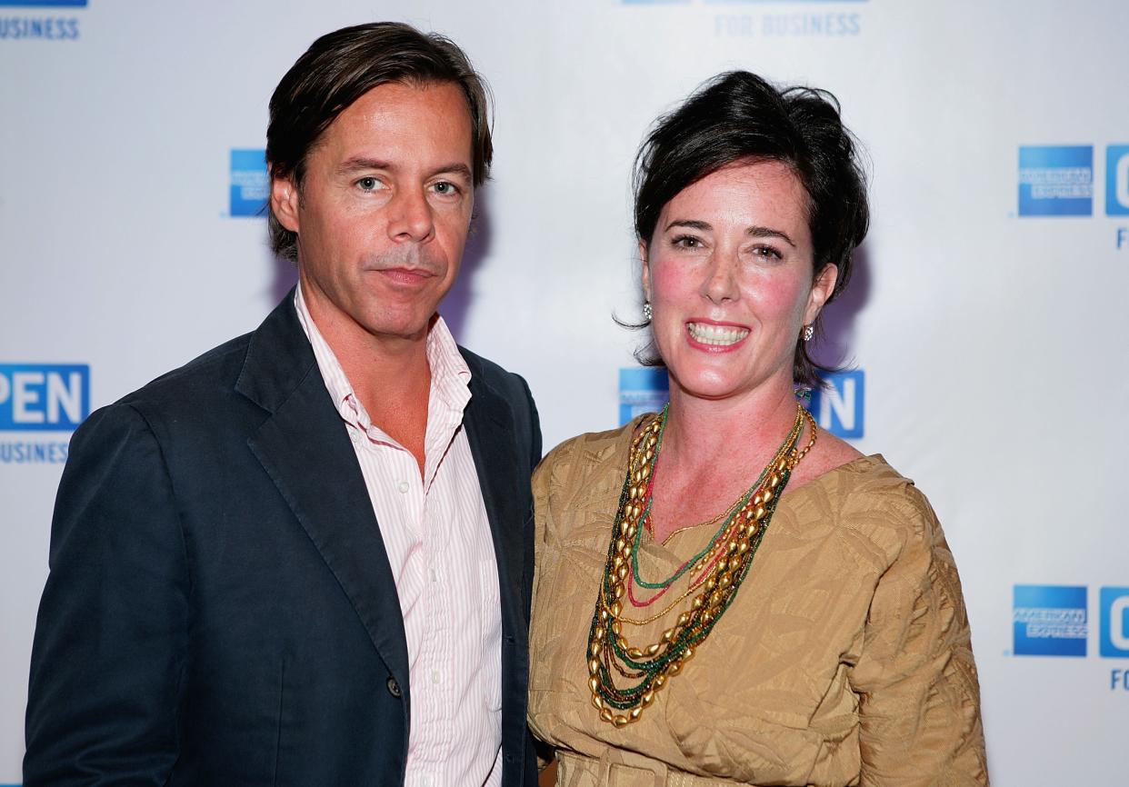 Andy und Kate Spade, hier gemeinsam bei einem Event 2006 in New York, waren seit über 35 Jahren ein Paar. (Bild: Matthew Peyton/Getty Images For American Express)