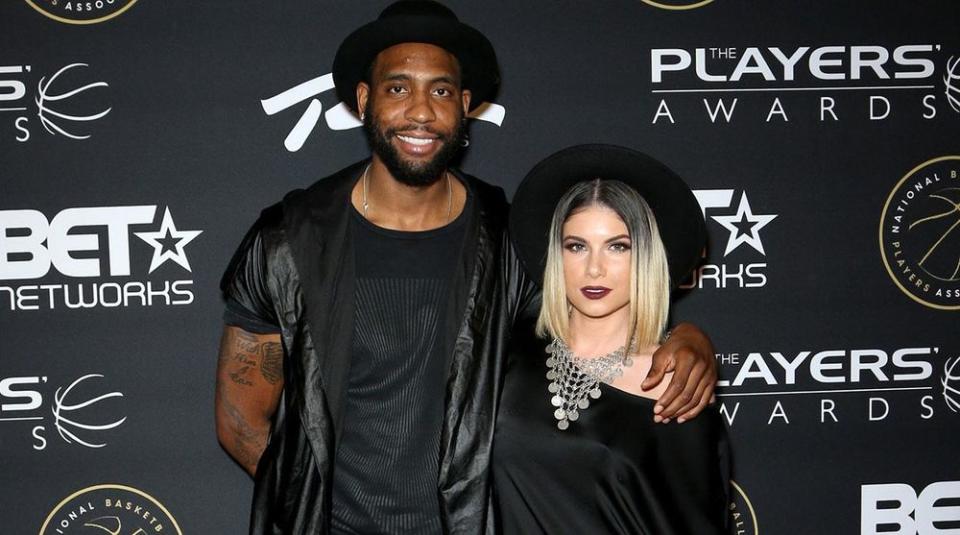 Rasual Butler and his wife Leah LaBelle