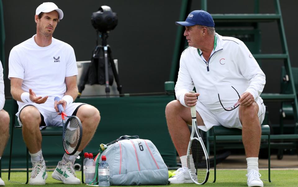 Andy Murray Wimbledon Ivan Lendl - GETTY IMAGES