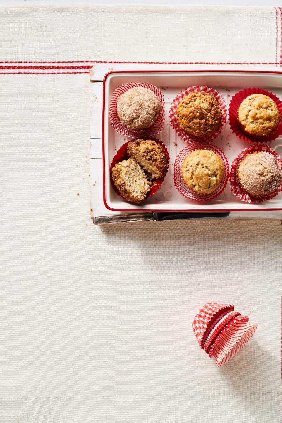 Caramelized Apple Toffee Muffins