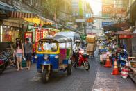 <p>From brightly coloured temples to iridescent waters and fragrant foods, whether you’re in Bangkok or Chiang Mai, Thailand's crazy-beautiful colour palette is unmissable — and something you’ll never forget.</p>