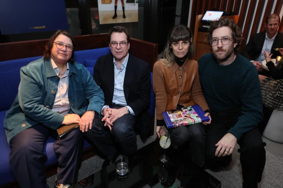 Catherine Opie, David Maupin, Alex Prager, and Simon Dargan at TheWrapBook Launch Party 2024